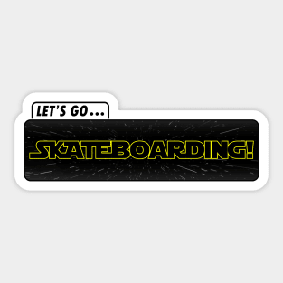 Stars - Skateboard Sticker Spoof Sticker